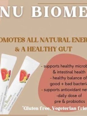 Nu Biome Strawberry Watermelon Lemonade Gut Health